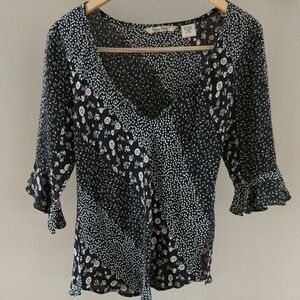 Quizz Petite Medium patchwork top